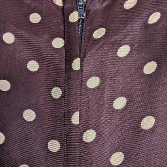 Vintage polka dot Swing dress - Picture 5 of 9